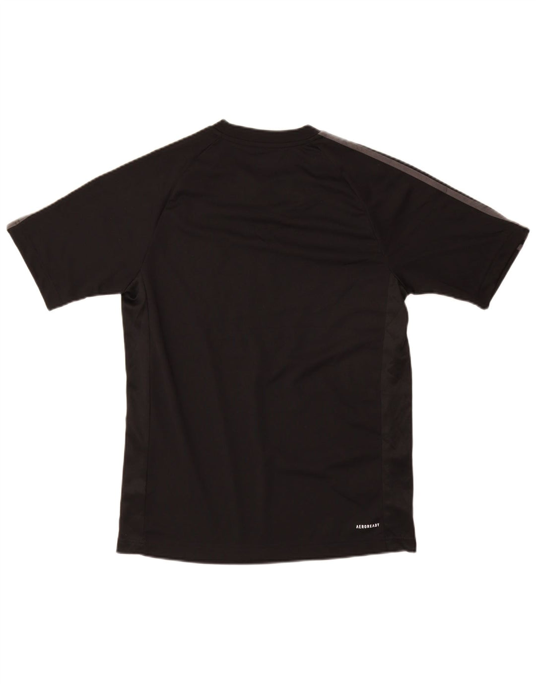 T-shirt grafica Adidas Aeroready da uomo, piccola, in poliestere nero