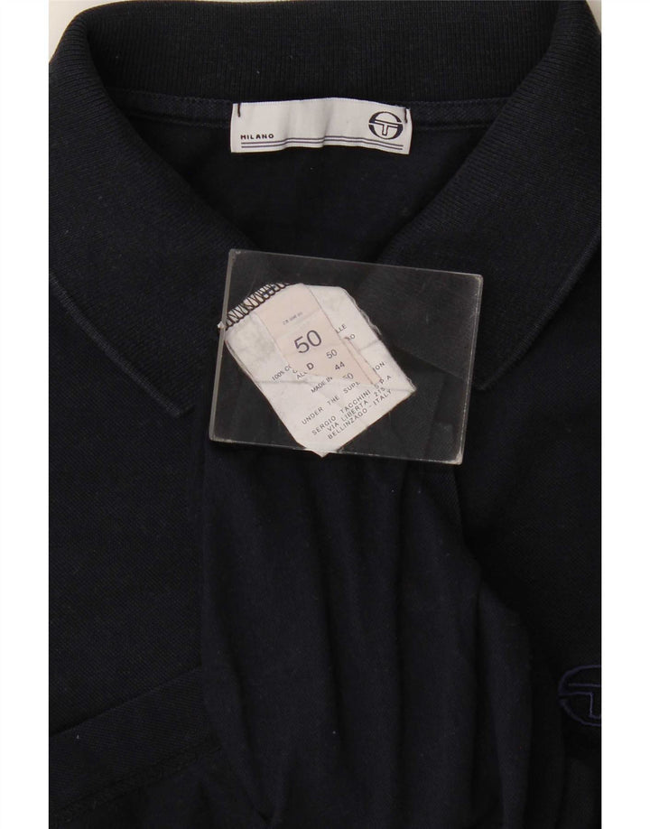 Polo Uomo Sergio Tacchini IT 50 Medio Blu Navy Cotone