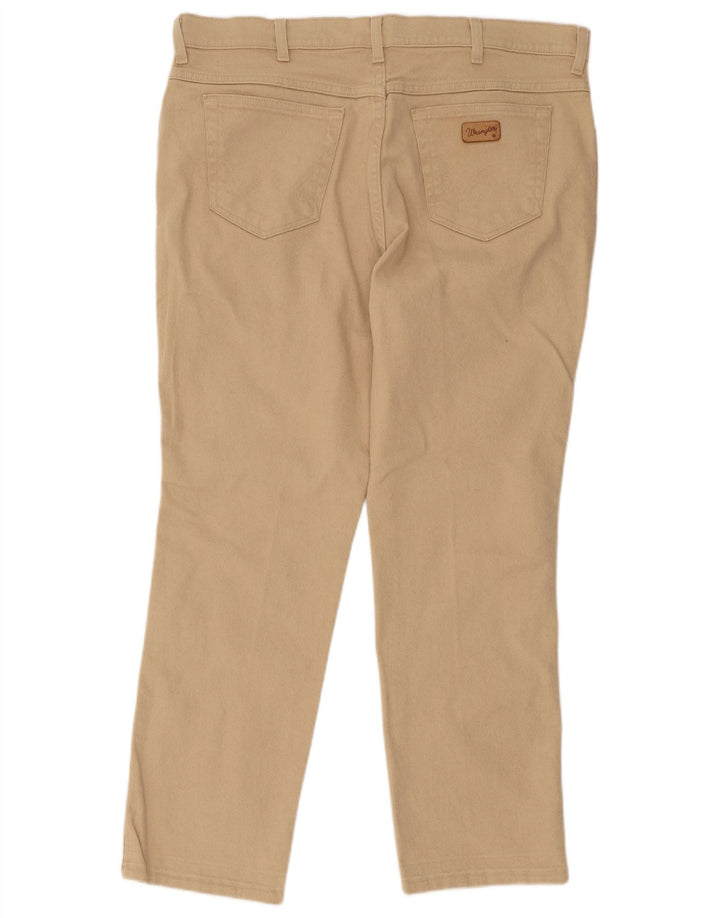 Jeans dritti da uomo Wrangler W40 L30 Beige