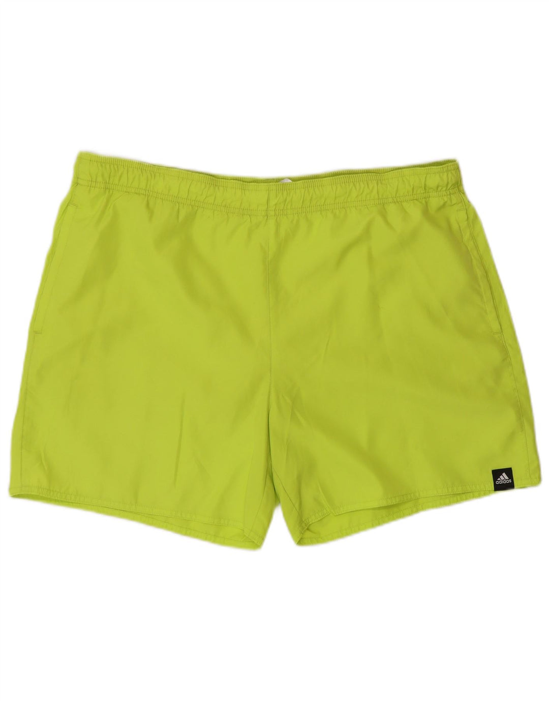 Pantaloncini sportivi Adidas da uomo grandi in poliestere verde
