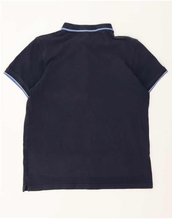 Polo da uomo Lyle & Scott XL in cotone a righe blu navy