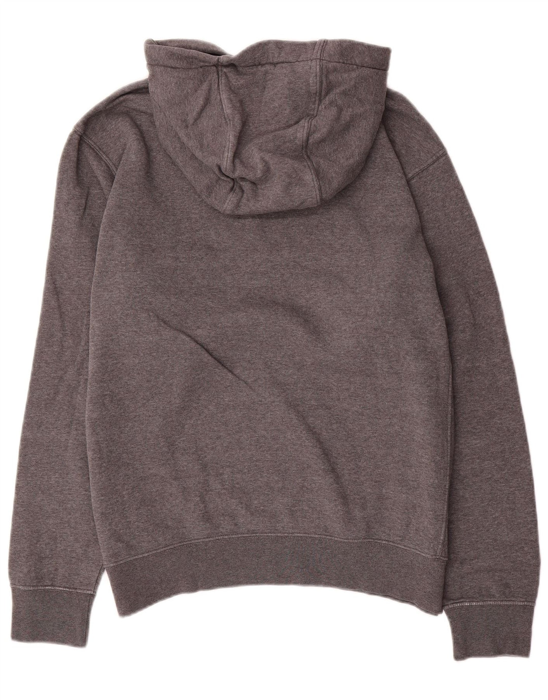 Felpa con cappuccio da uomo Nike in cotone grigio medio