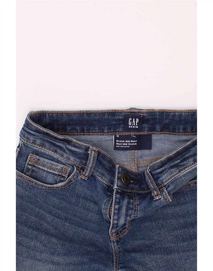 Pantaloncini di jeans Gap per ragazzi 9-10 anni W24 Blu Cotone