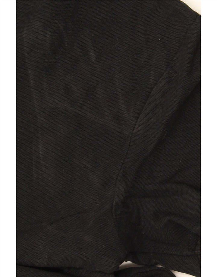 Polo Umbro da uomo piccola in cotone nero