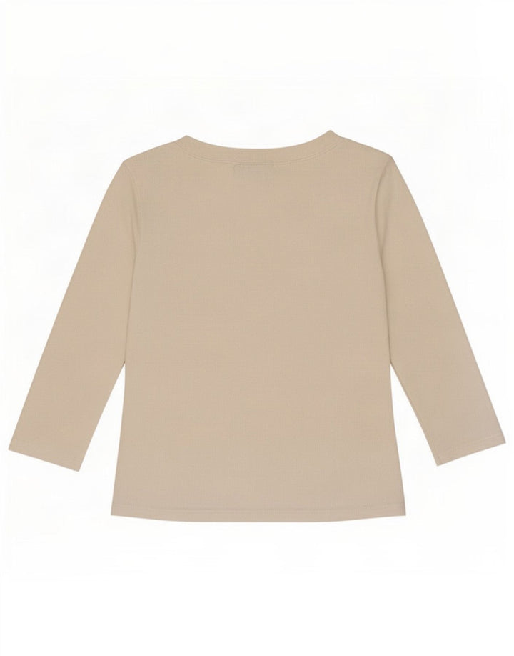 Top corto da donna Zara manica 3/4 UK 12 bianco medio