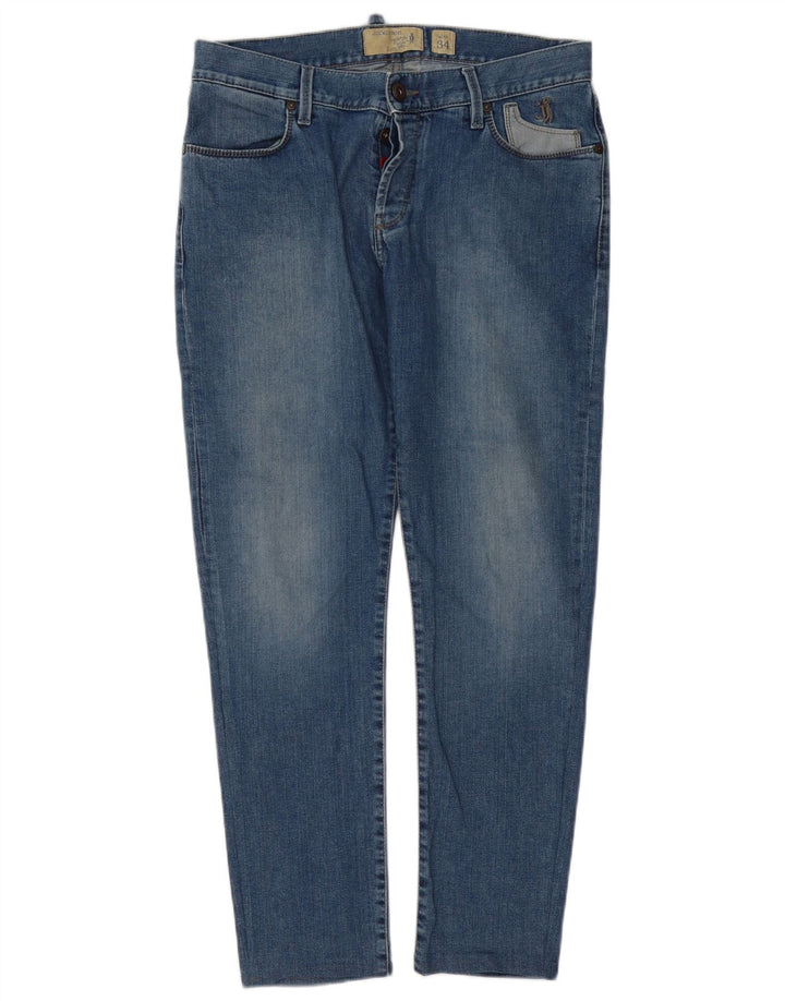 Jeans slim da uomo JECKERSON W34 L30 cotone blu
