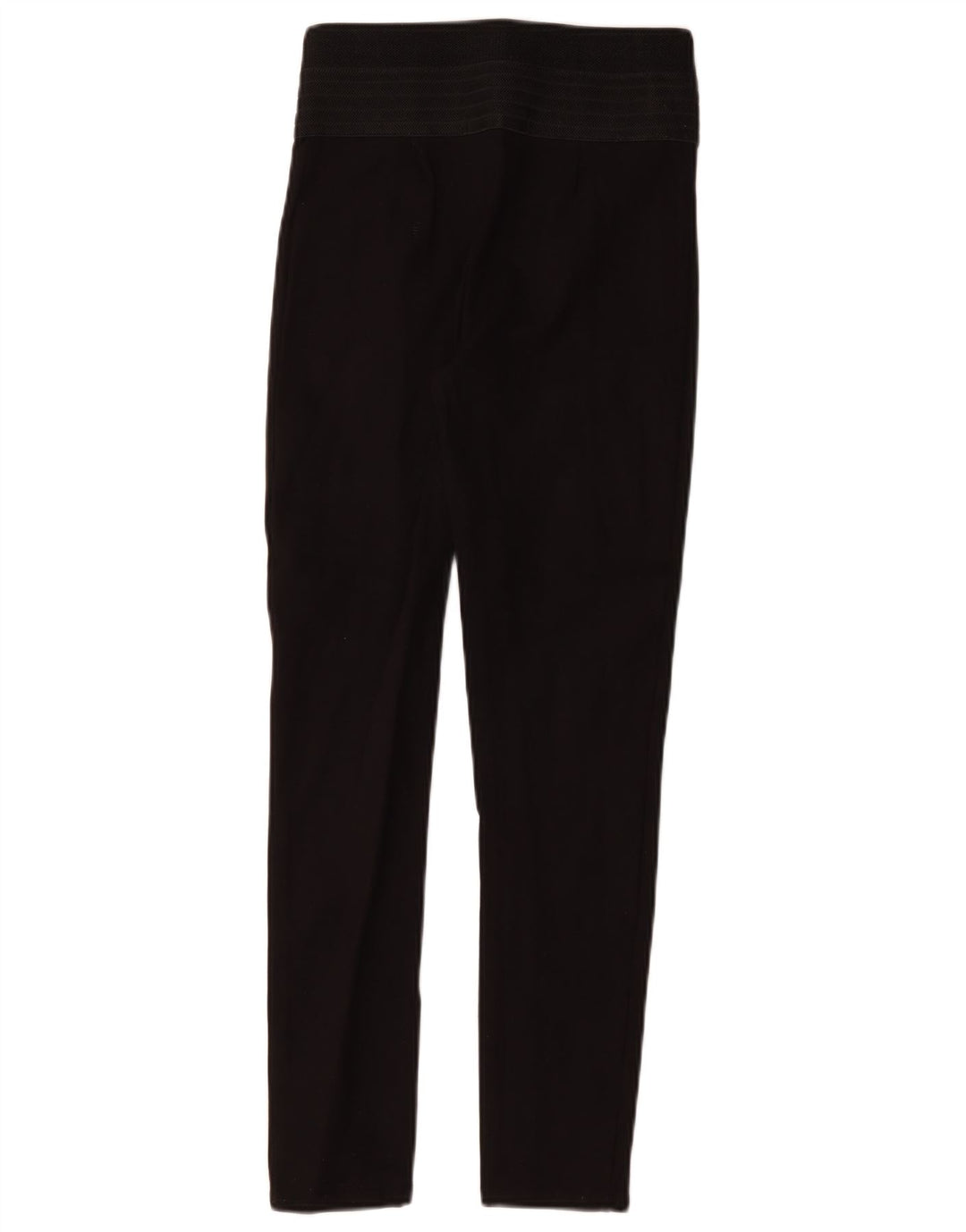 Pantaloni casual slim da donna Zara piccoli W26 L28 polietilene nero