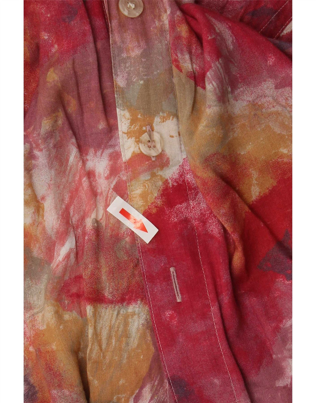 Camicia a maniche corte da uomo Eterna 2XL Tie Dye multicolore
