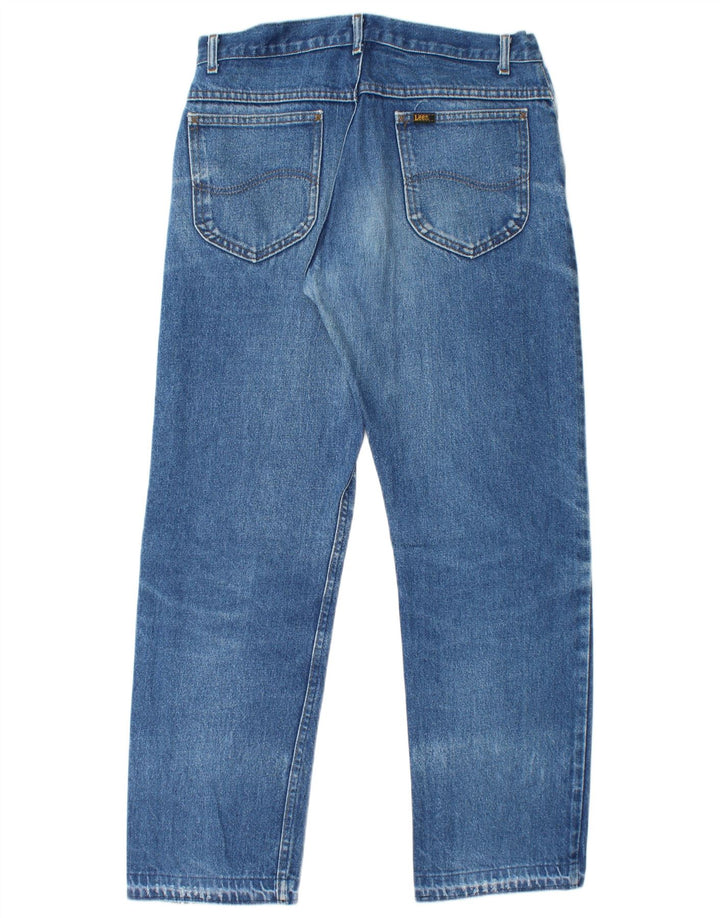 LEE Mens Straight Jeans W32 L30 Blue