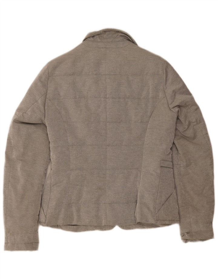PEUTEREY Piumino Donna IT 44 Cotone Grigio Medio