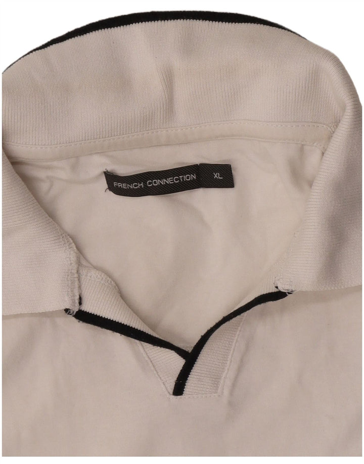 Polo da uomo French Connection XL bianca