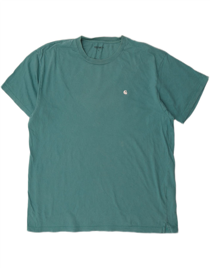 T-shirt Carhartt Madison da uomo grande in cotone verde