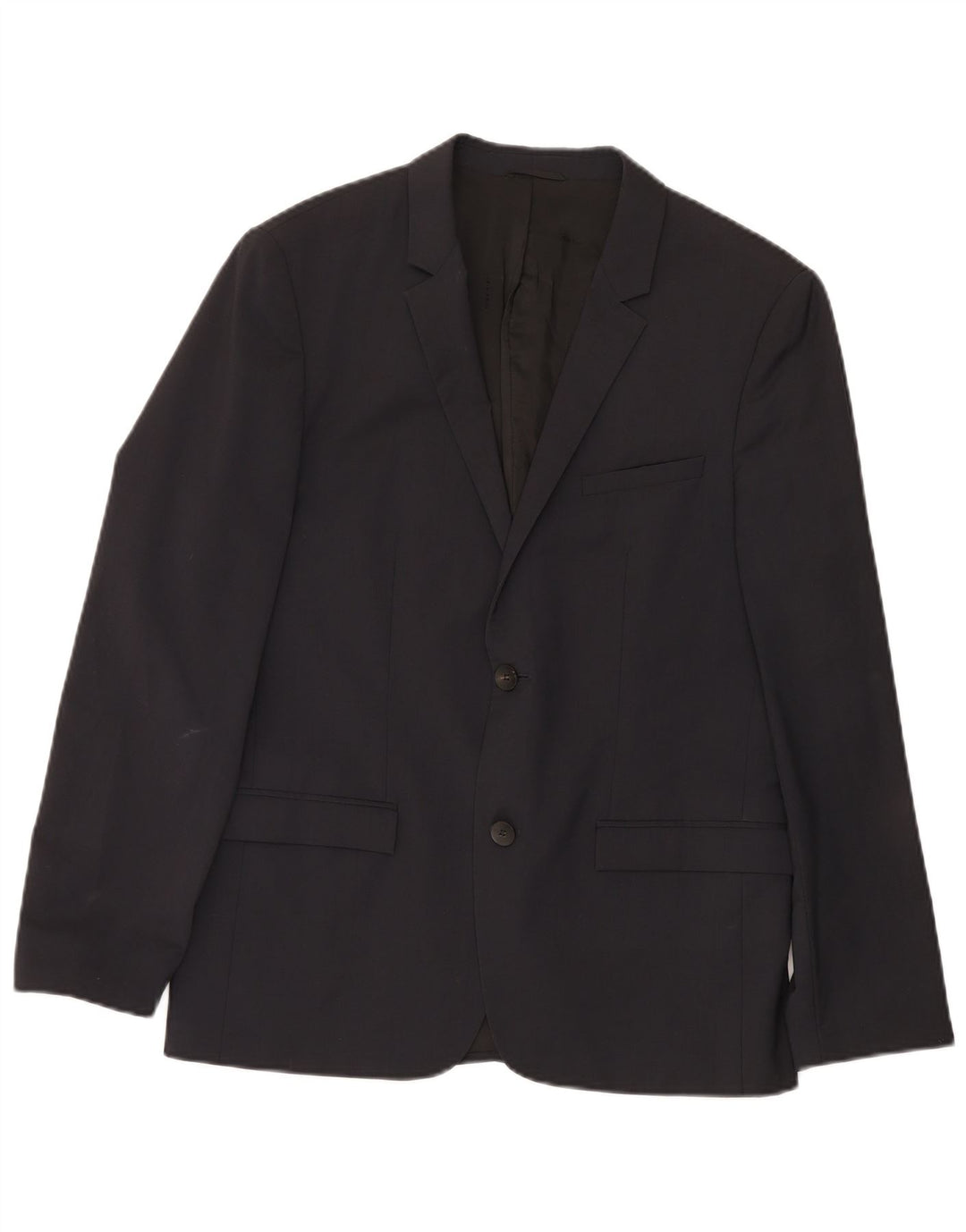 Abito da uomo Calvin Klein a 2 bottoni in 2 pezzi IT 50 Large W34 L33 Lana nera