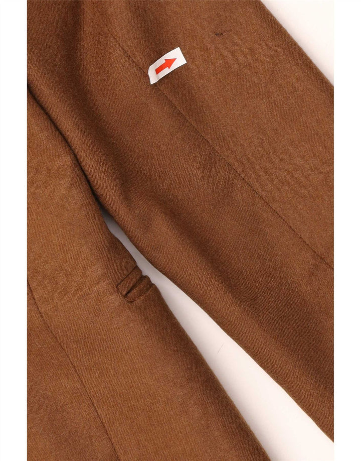 Giacca Blazer a 3 Bottoni da Donna Superior IT 42 Viscosa Marrone Medio