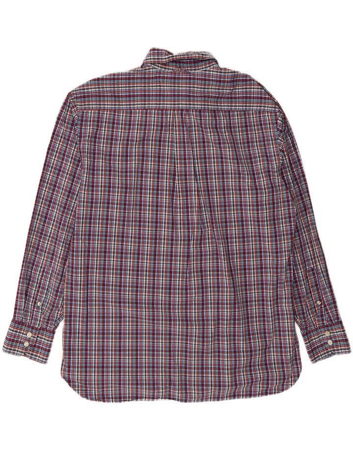 TOMMY HILFIGER Mens Shirt XL Multicoloured Check Cotton Vintage Tommy Hilfiger and Second-Hand Tommy Hilfiger from Messina Hembry 