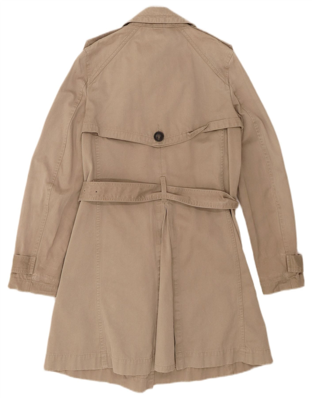 COMPTOIR DES COTONNIERS Womens Trench Coat EU 38 Medium Grey Cotton