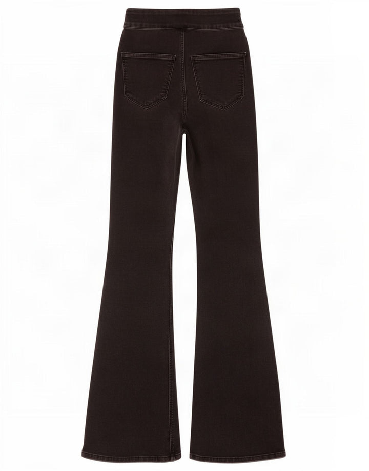 Jeans svasati da donna Topshop W26 L32 cotone nero