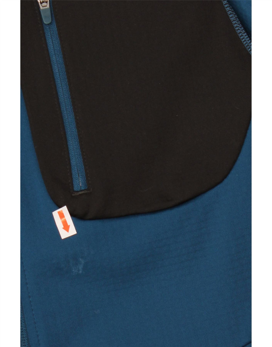 Felpa con cappuccio e zip da uomo Puma Small Blue Colourblock