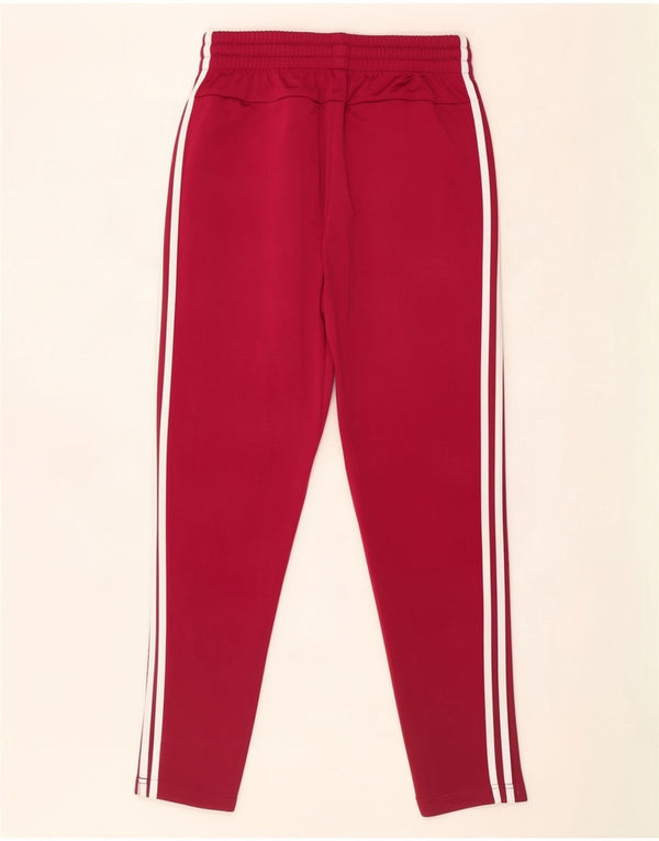 Pantaloni da tuta da donna Adidas UK 8/10 Small Poliestere rosso