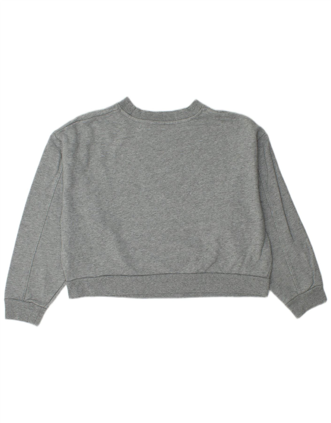Levi's Donna Felpa con grafica corta oversize da donna UK 10 Small Grigio
