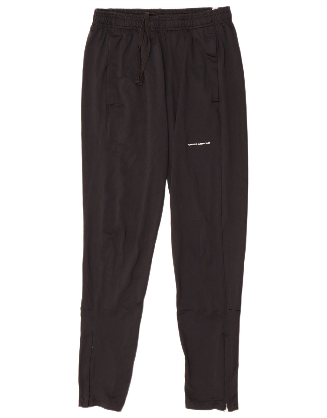 Pantaloni da tuta da uomo Under Armour poliestere nero medio