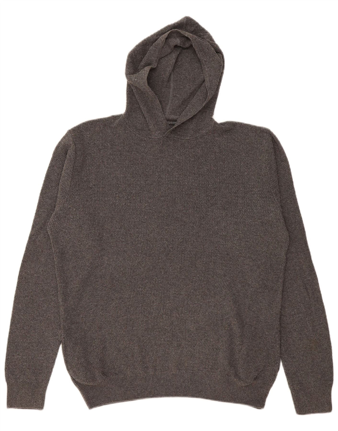 Maglione con cappuccio Zara da uomo XL grigio