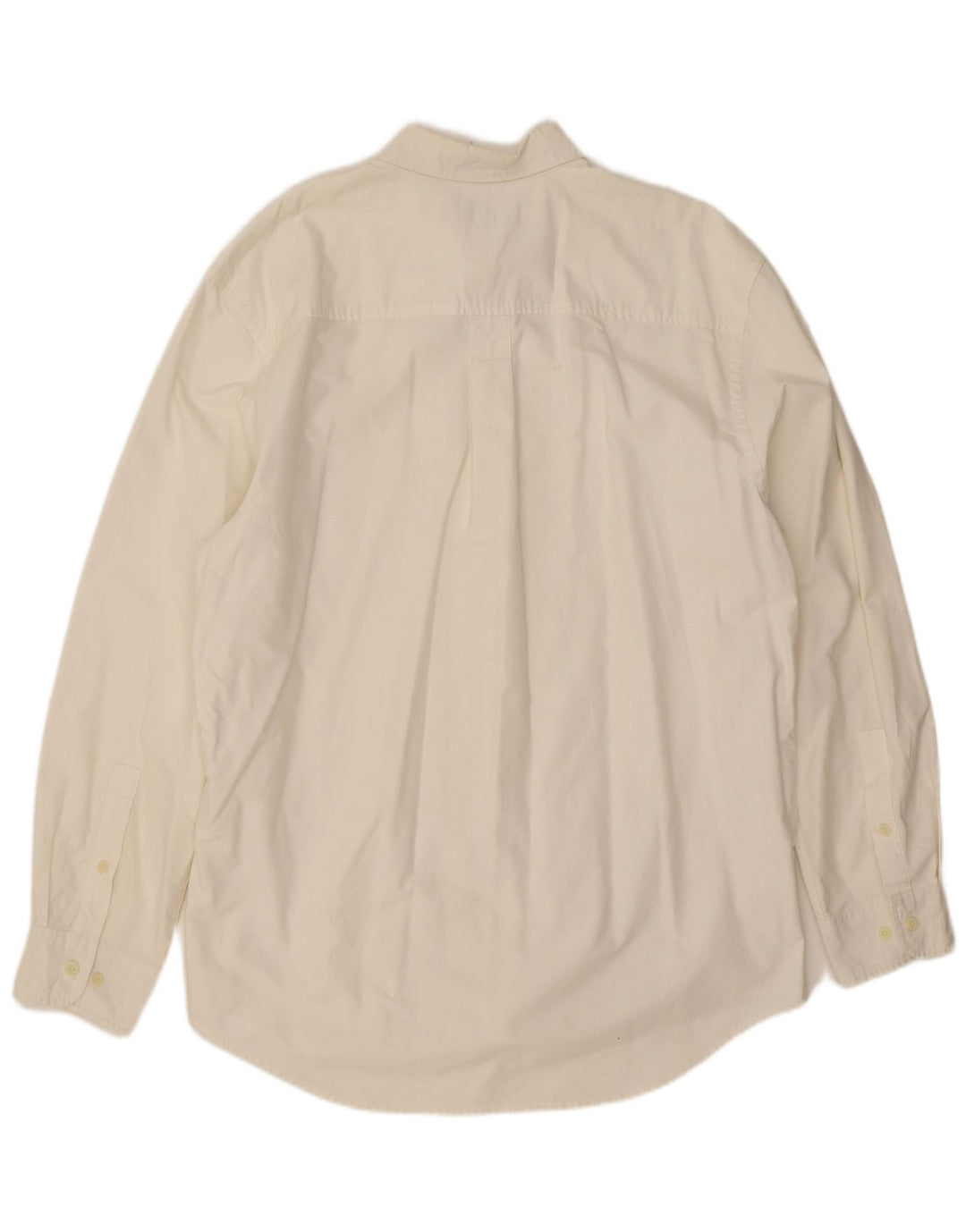 Camicia da uomo Timberland grande in cotone bianco