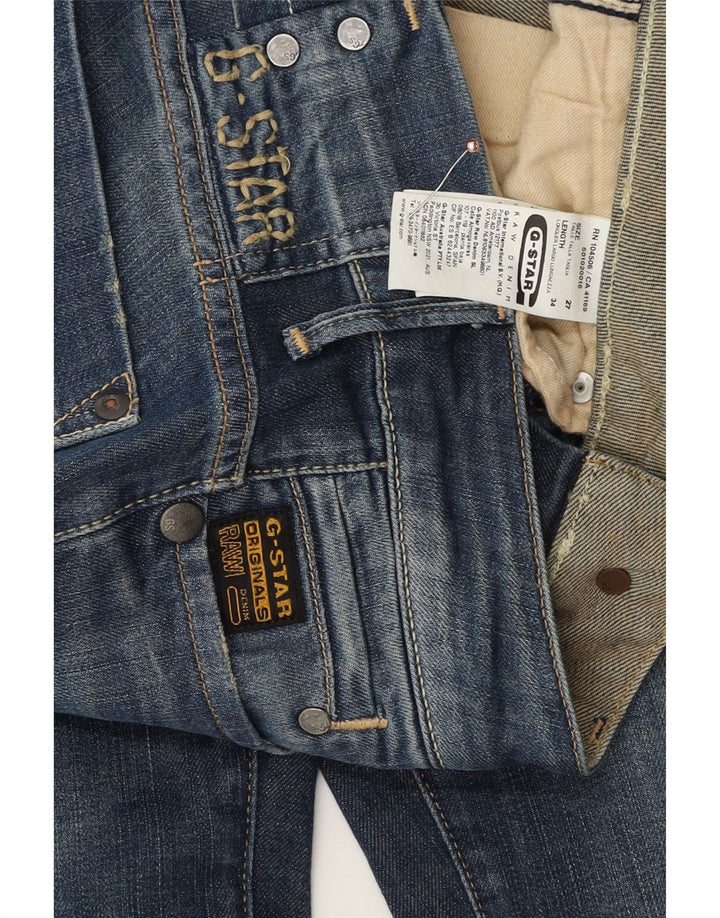 Jeans slim da donna G-Star W27 L34 cotone blu