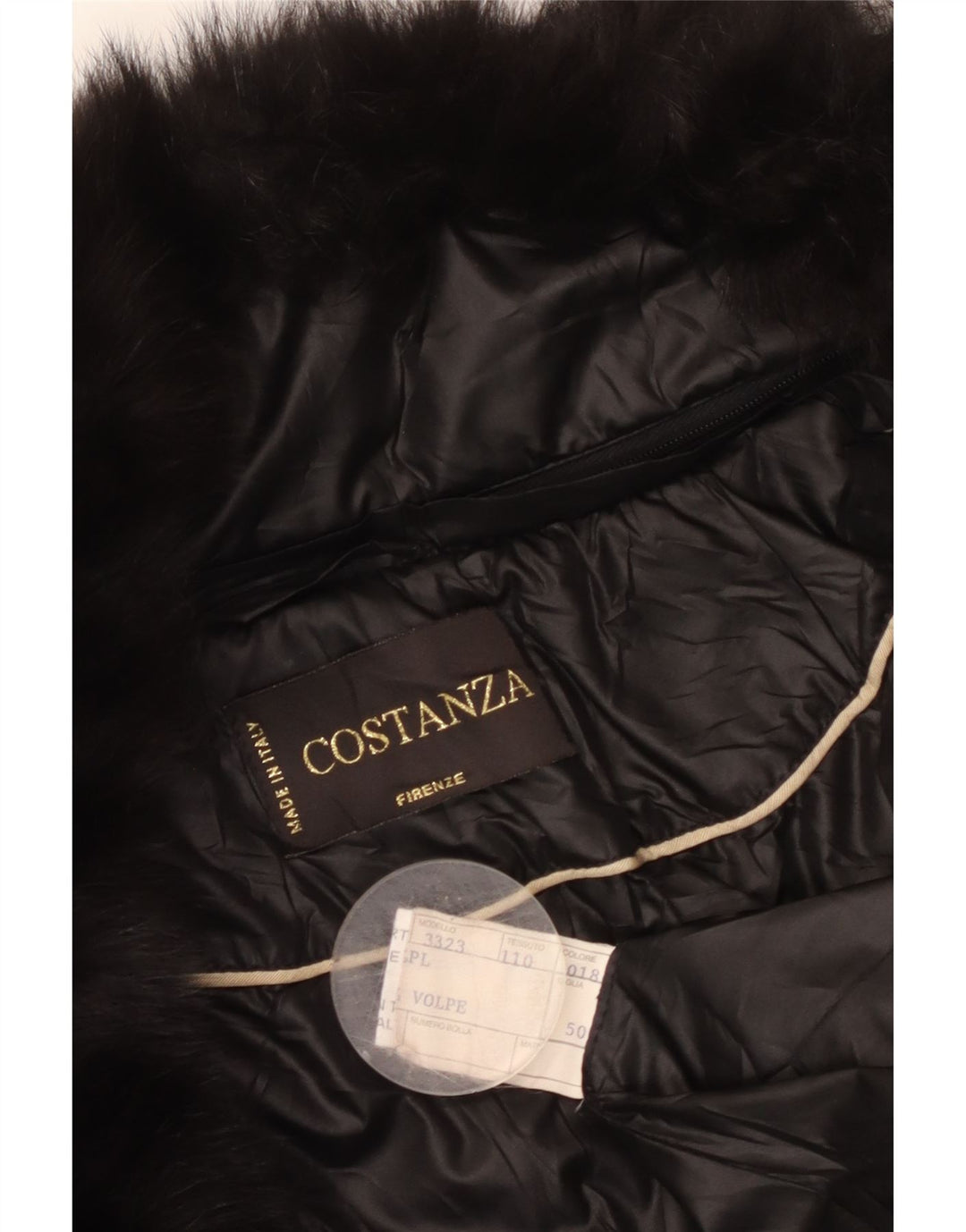 Piumino Donna VINTAGE IT 50 XL Nero Viscosa