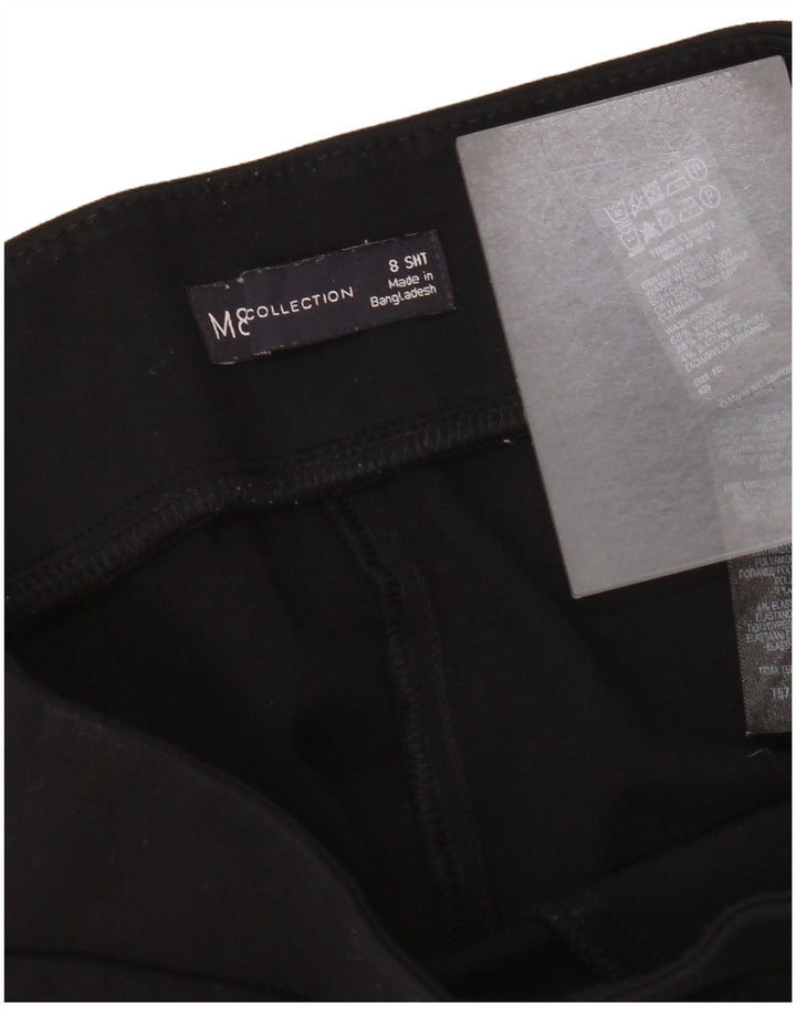 Leggings corti da donna Marks & Spencer UK 8 piccoli in viscosa nera