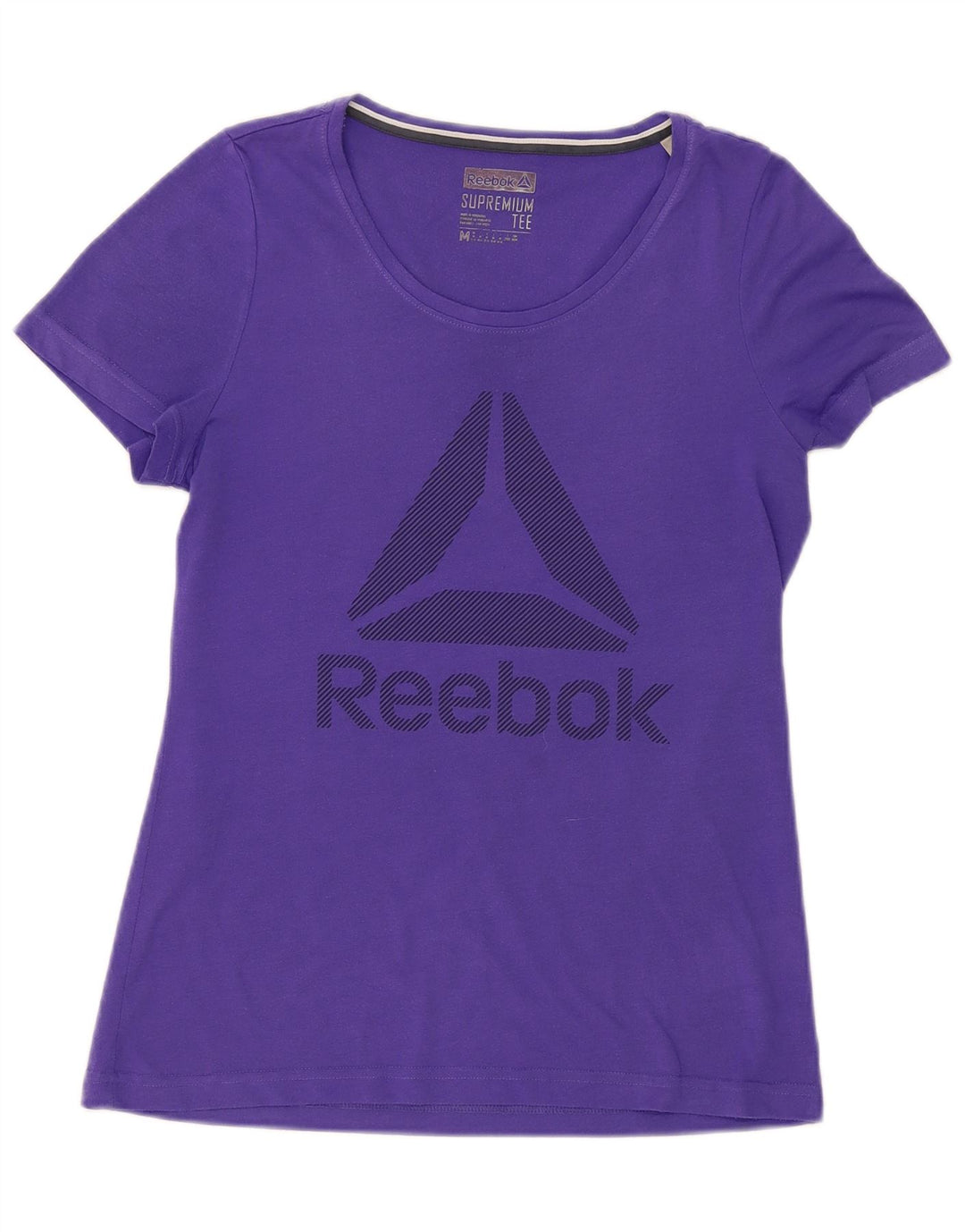 T-shirt Reebok da donna Top UK 12 medio viola poliestere