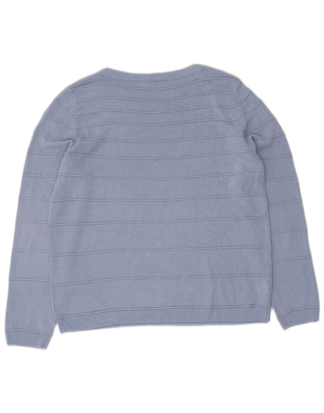 Maglione maglione classico con scollo a barca da donna Marks & Spencer UK 12 Blu medio