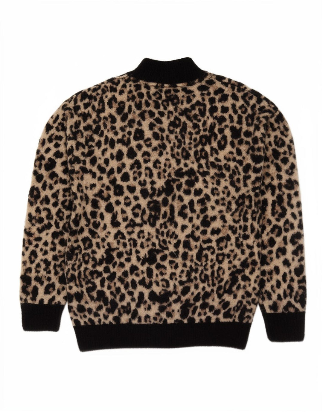 Maglione maglione a collo alto da donna Tommy Hilfiger UK 14 Marrone medio