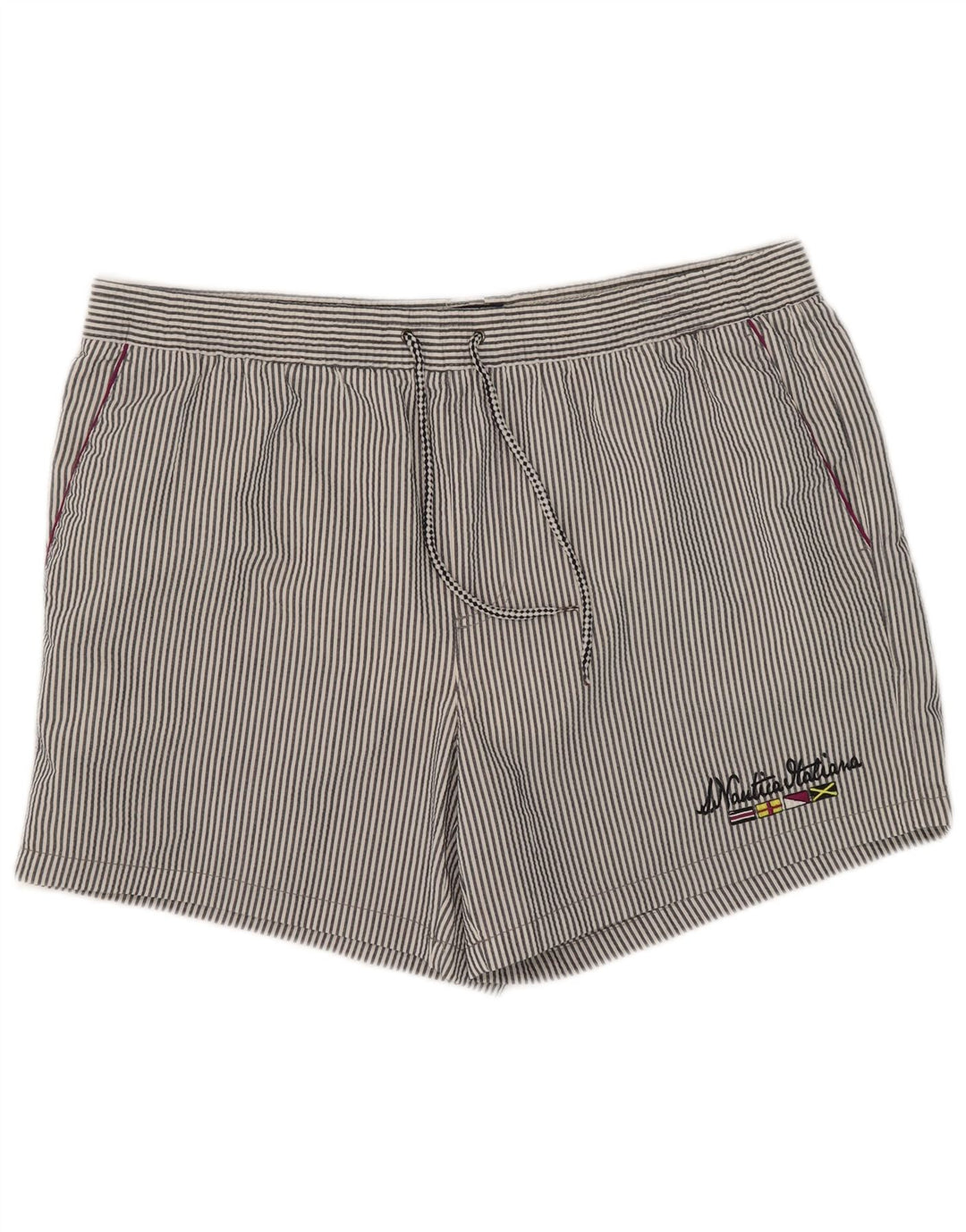 Pantaloncini da bagno da uomo Nautica 2XL Poliestere gessato blu