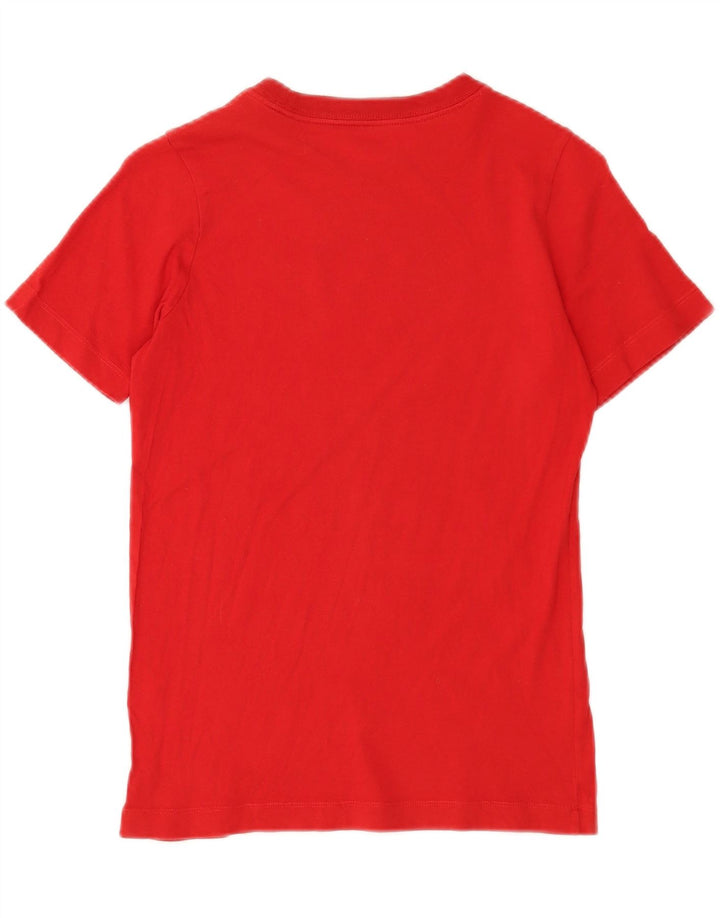 T-shirt grafica Nike da bambino con vestibilità standard, 10-11 anni, rossa media