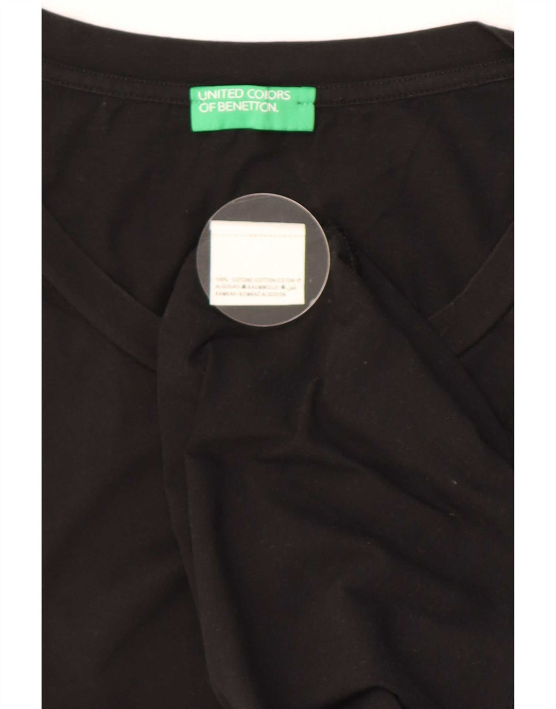 Canotta da donna Benetton UK 18 XL cotone nero