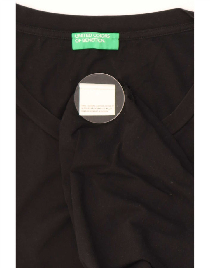 Canotta da donna Benetton UK 18 XL cotone nero