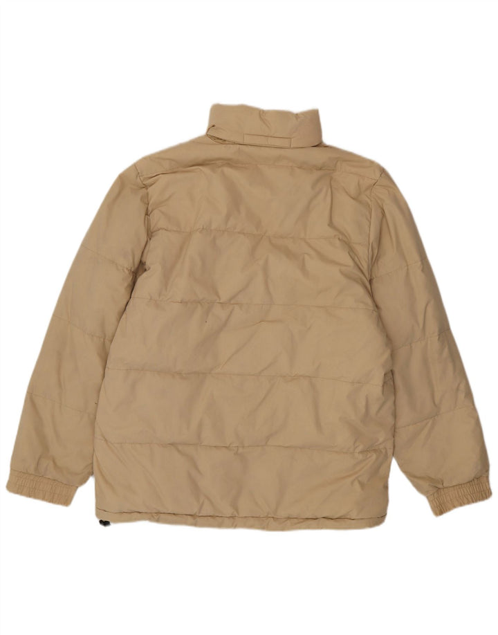 SERGIO TACCHINI Giacca imbottita da uomo UK 36 Small Beige Poliestere