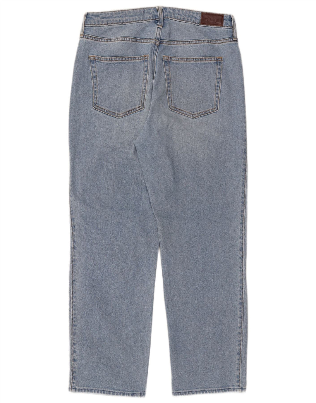 Jeans dritti da donna SUPERDRY W29 L27 cotone blu