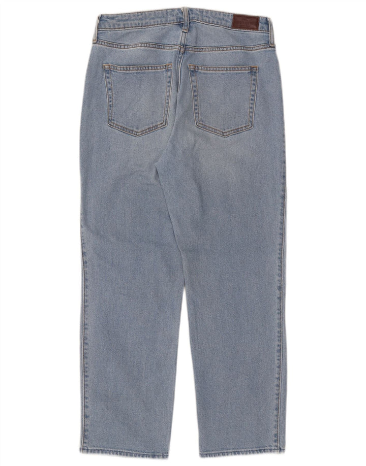 Jeans dritti da donna SUPERDRY W29 L27 cotone blu