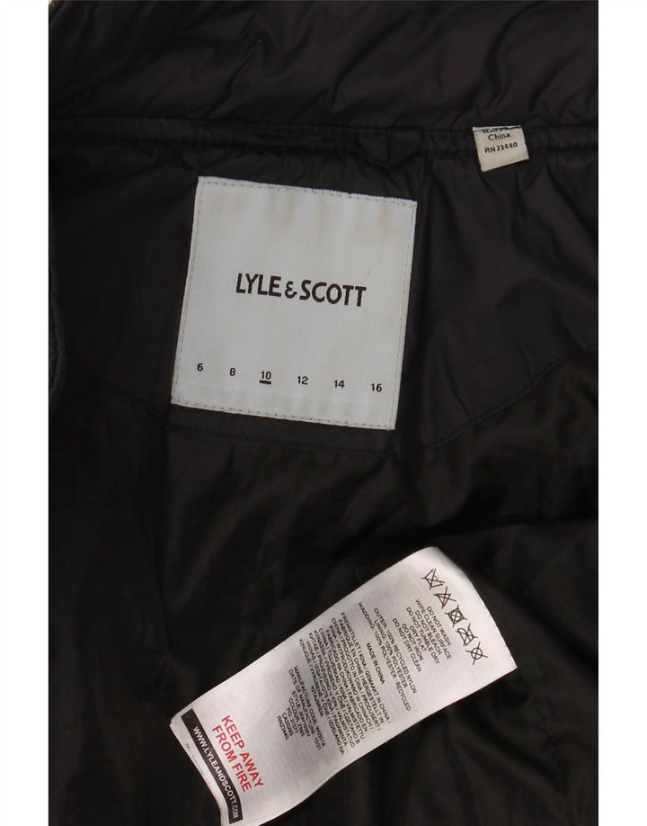 Giacca imbottita da bambino Lyle & Scott 9-10 anni in nylon nero
