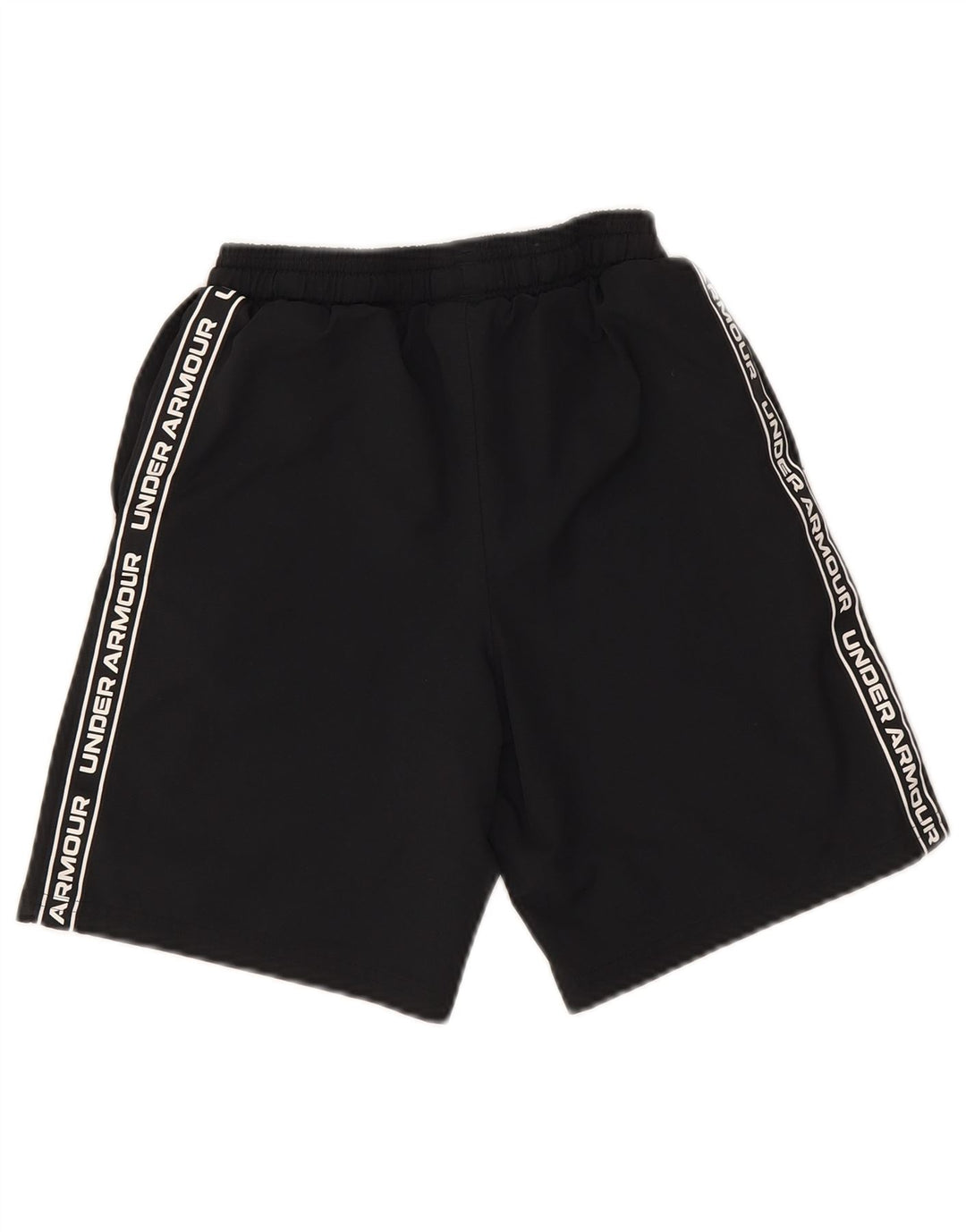 Pantaloncini sportivi Under Armour da ragazzo 9-10 anni medio poliestere nero