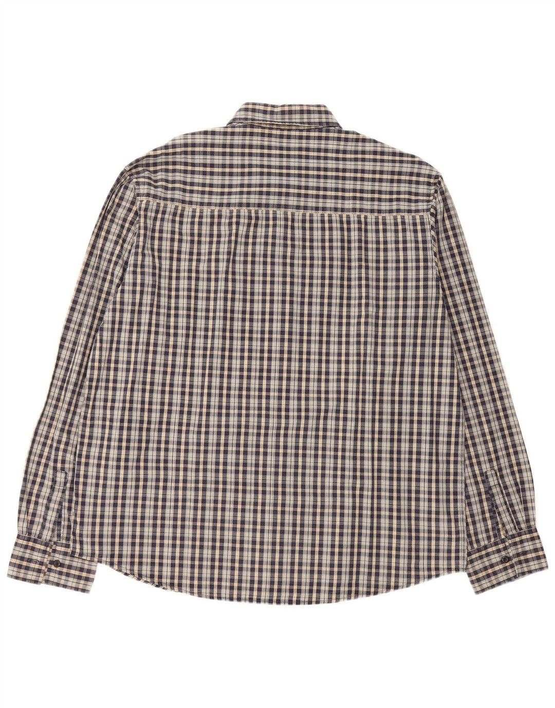 Camicia da uomo LEVI'S XL in poliestere a quadri blu navy