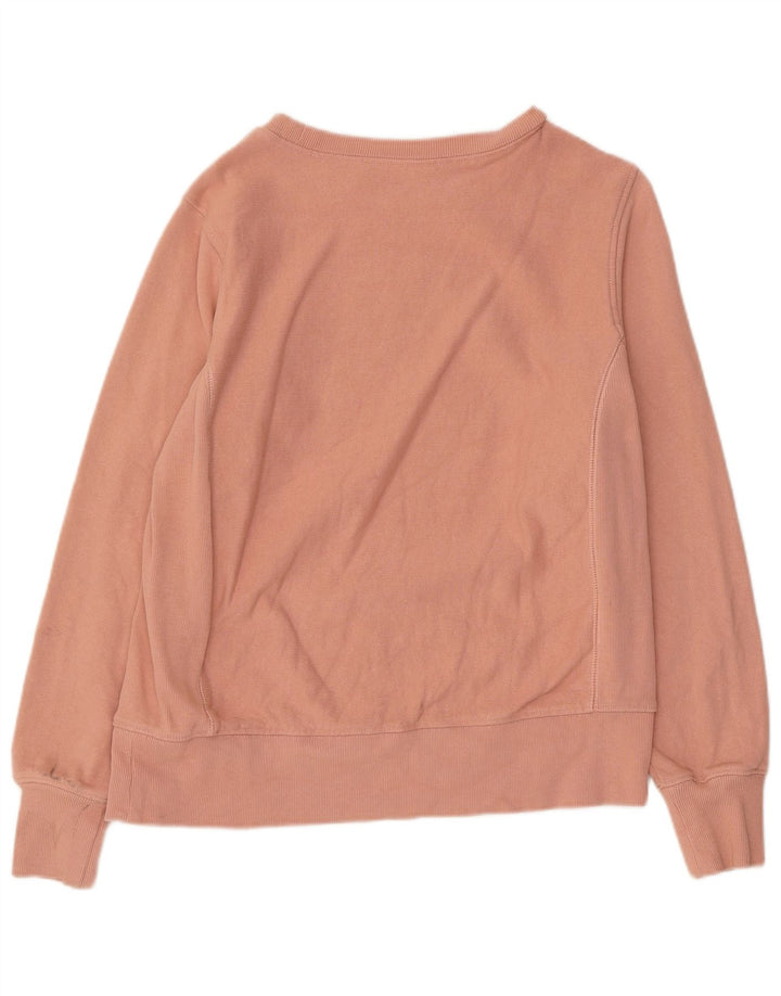 Felpa da donna Champion UK 14 Large in cotone rosa