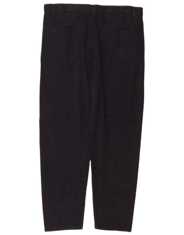 Pantaloni chino affusolati da uomo Cos IT 52 XL W38 L29 Lyocell blu navy