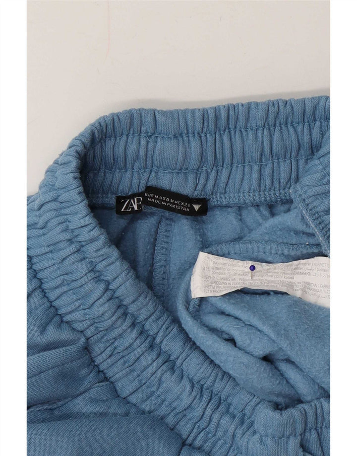 Pantaloni da tuta da donna Zara Joggers UK 12 Poliestere blu medio