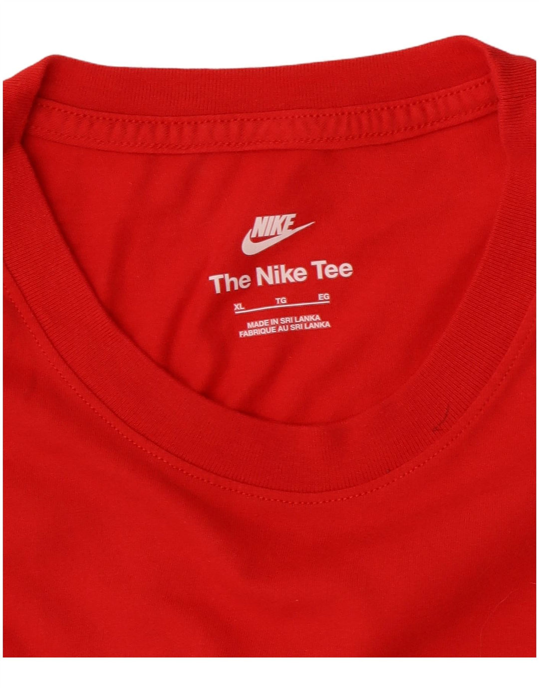 Maglietta NIKE da uomo XL rossa