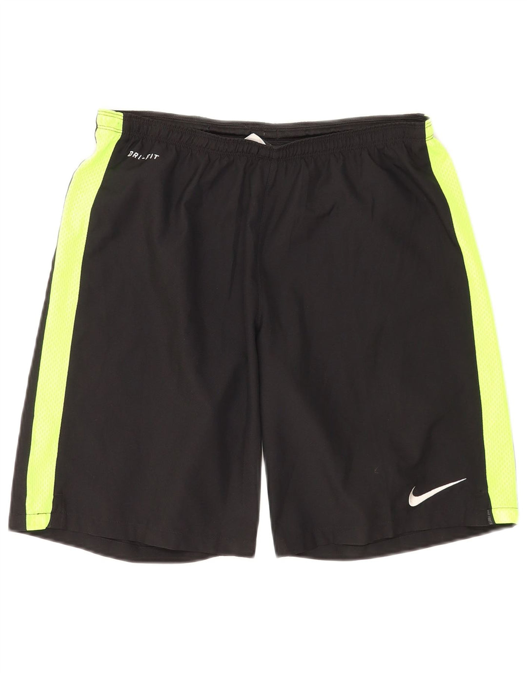 Pantaloncini sportivi Nike Dri Fit da uomo, colore nero medio, in poliestere color block