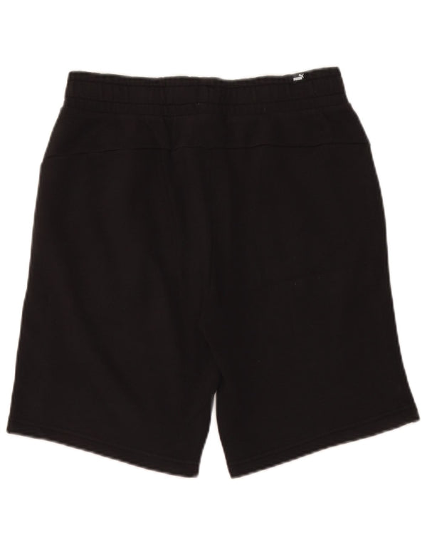 Pantaloncini sportivi da uomo Puma medio cotone nero