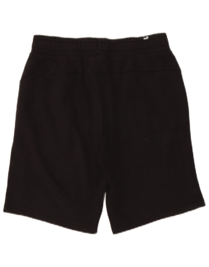 Pantaloncini sportivi da uomo Puma medio cotone nero